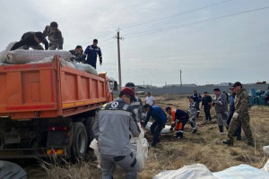 Экспорттық-кредиттік агенттік қолдауына ие болған компаниялар қазақстандықтарға су тасқынына қарсы күресте қол ұшын созды